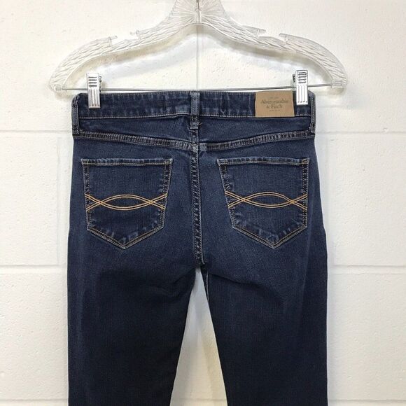 Abercrombie & Fitch Womens Denim Jeans The A&F Skinny Sz 2R, 26W 33L - Picture 6 of 12
